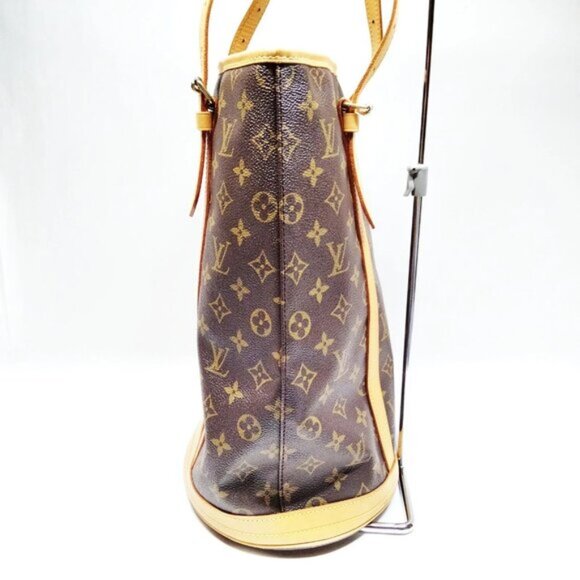 Louis Vuitton Bucket GM Brown Monogram Tote Bag mon585-102525 - Picture 4 of 16